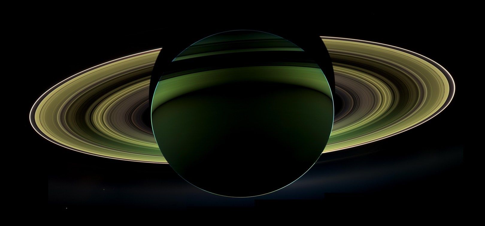 Saturn i pierścienie