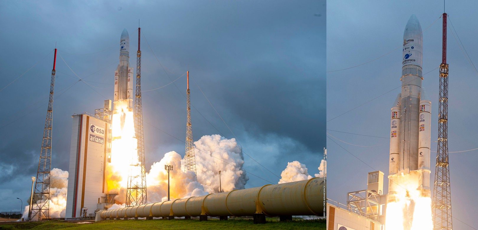 Ariane 5 start Webb