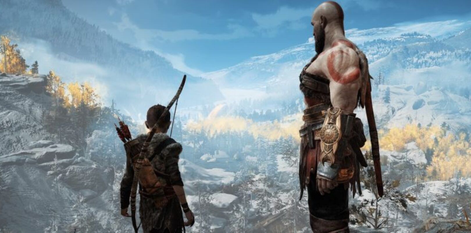 God of War - Kratos i Atreus