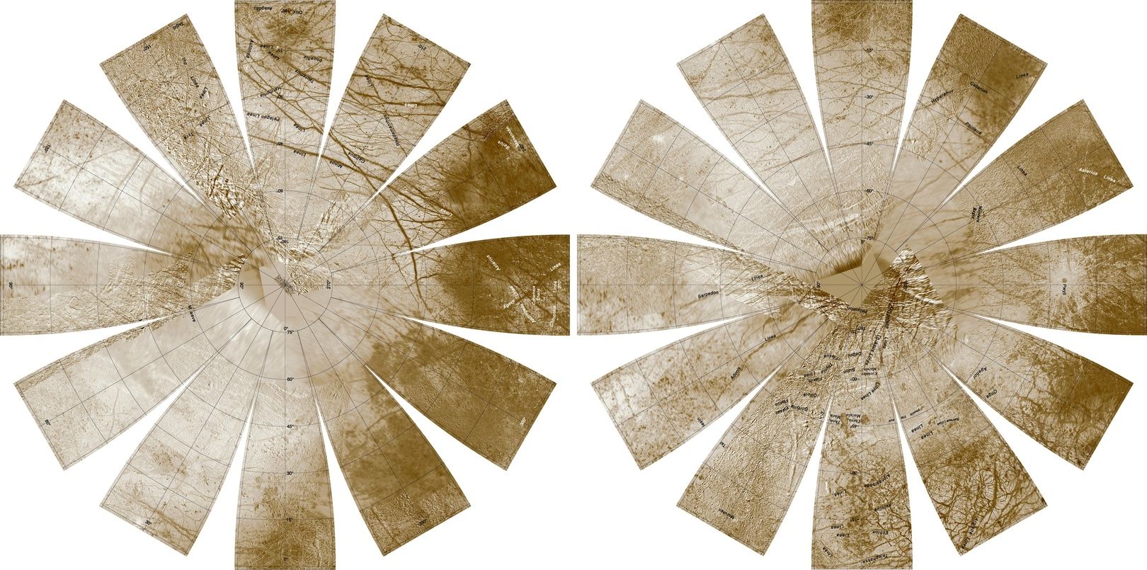 Europa obserwacje Galileo