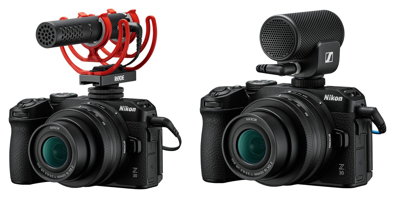 Nikon Z 30 mikrofony