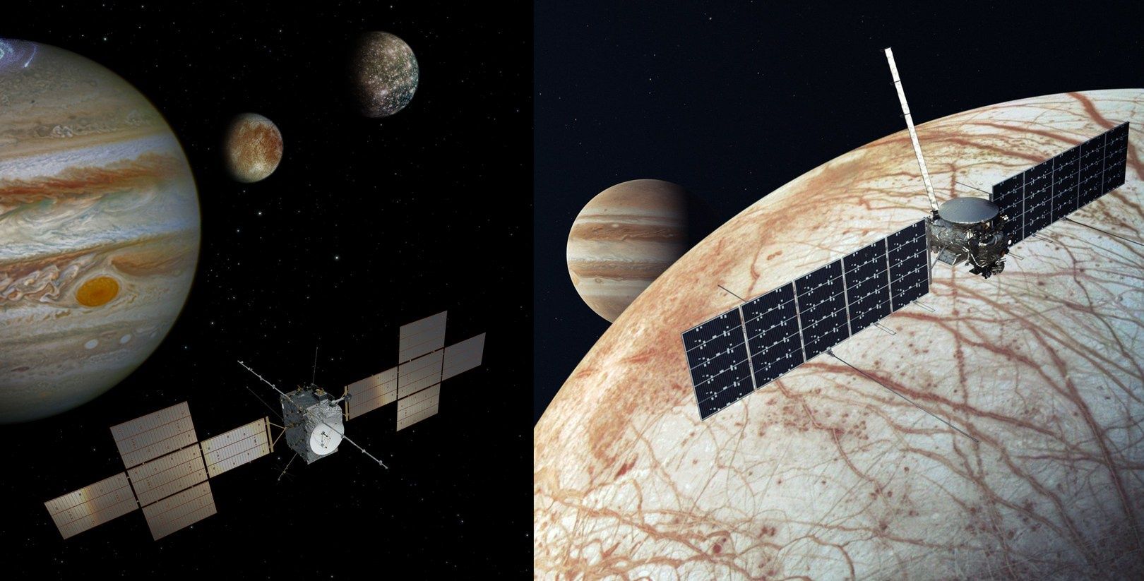 JUICE Europa Clipper