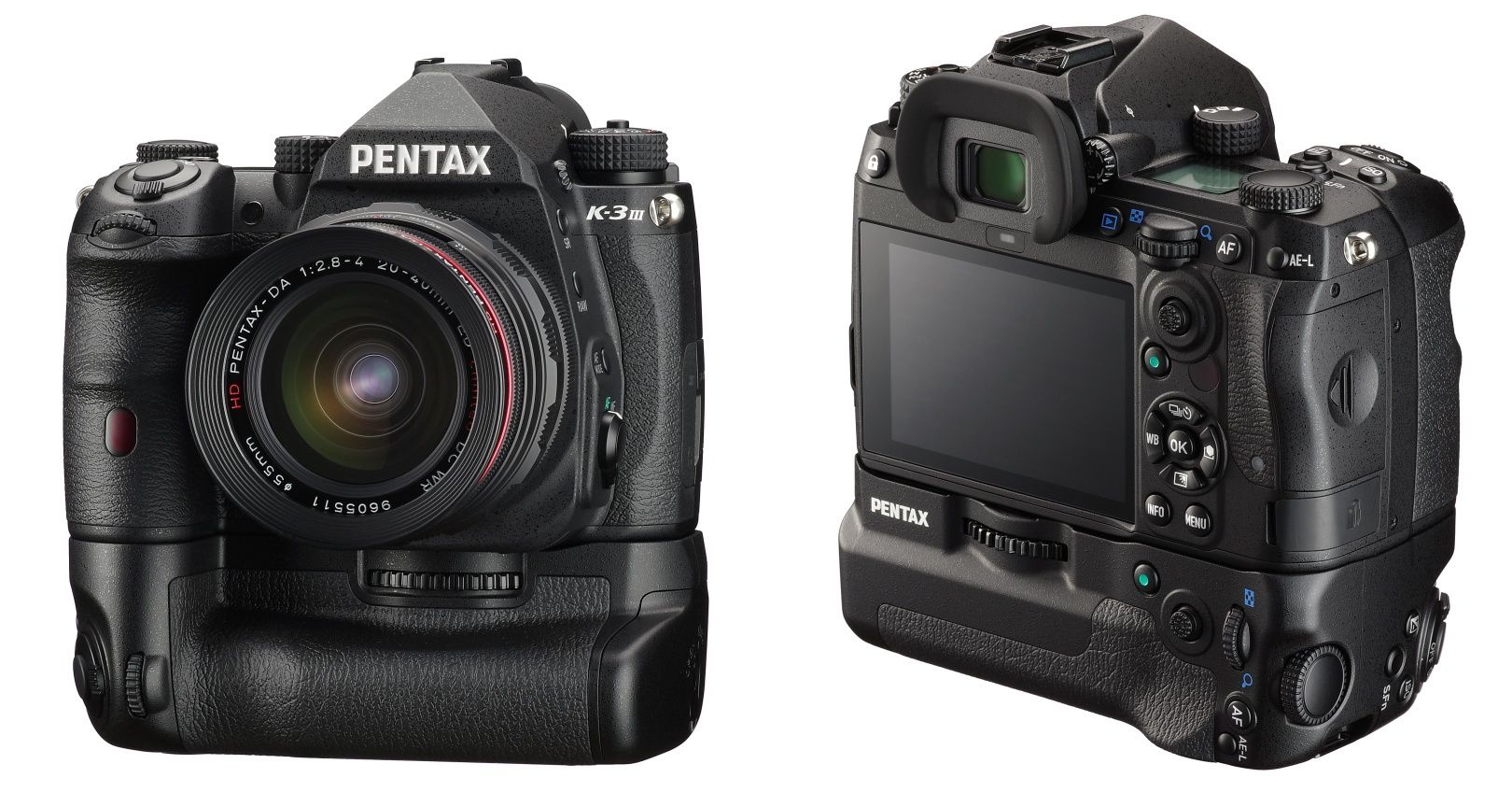 Pentax K-3 III grip