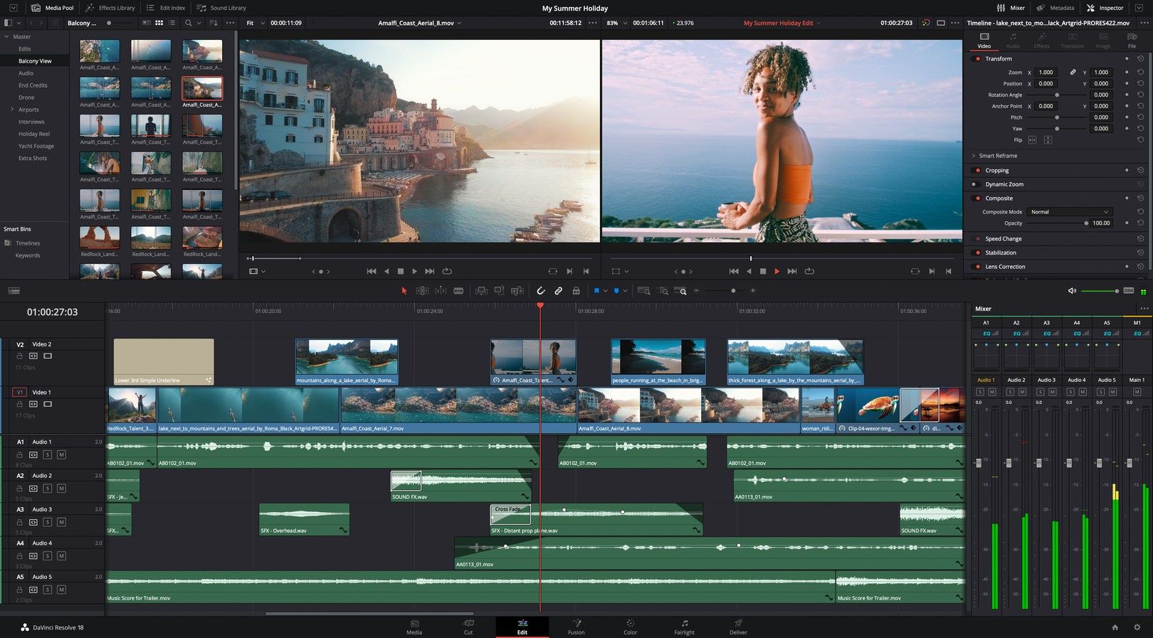 DaVinci resolve