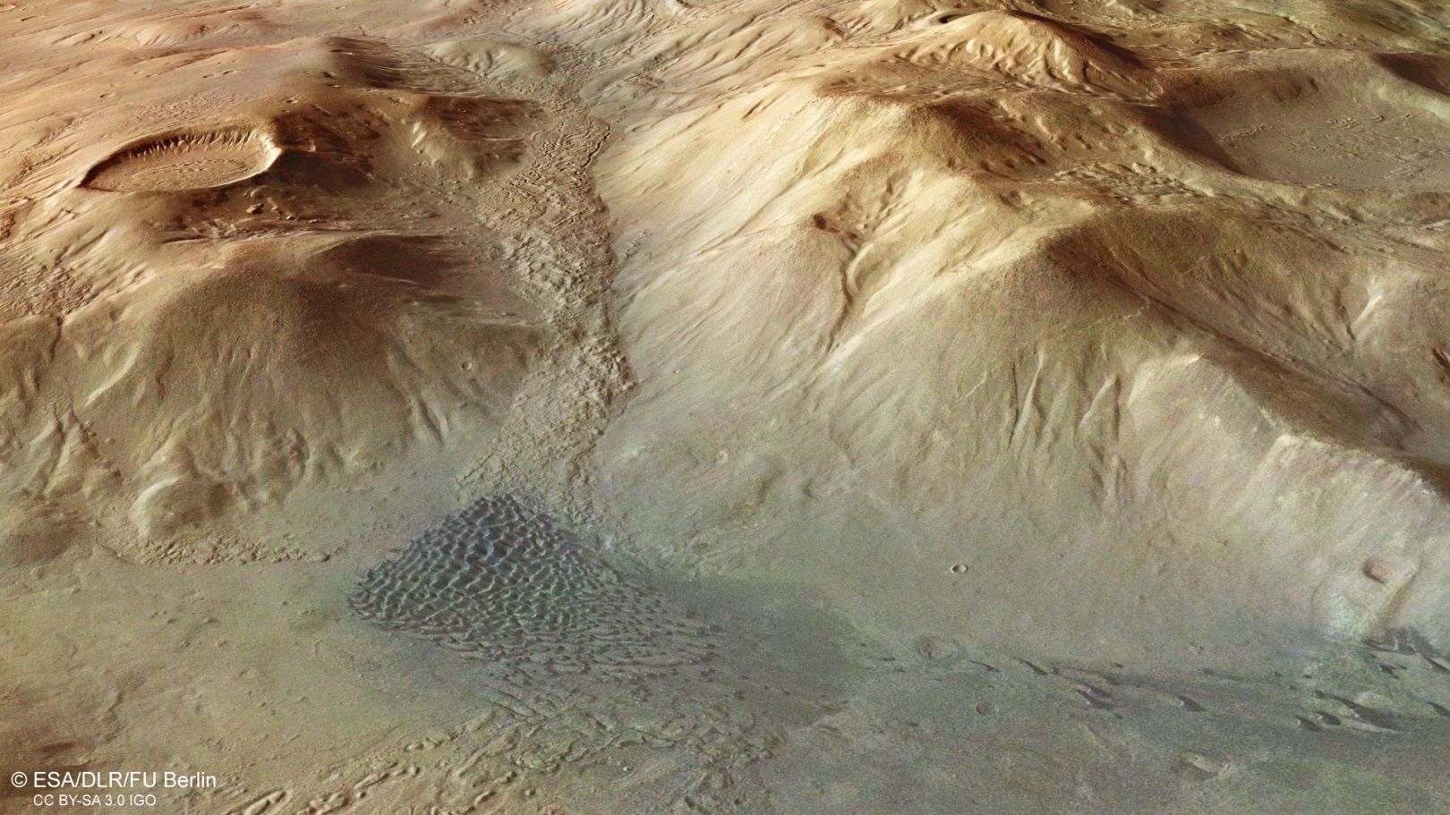 Góry Nereidum w 3D