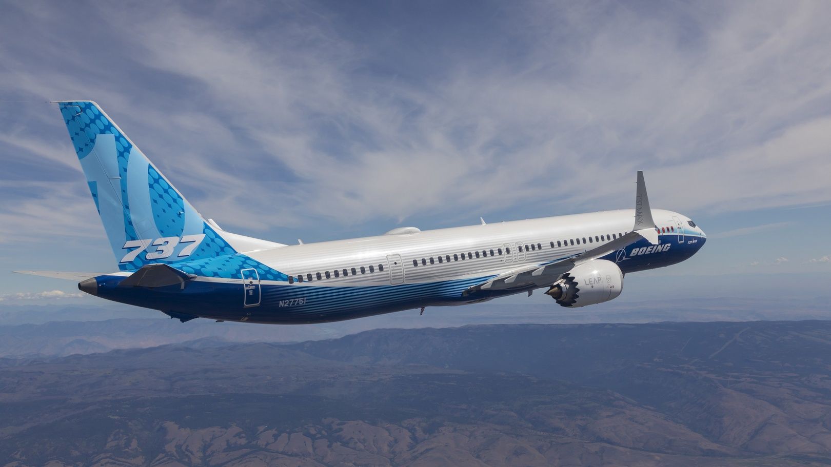 Boeing 737 MAX 10 tył