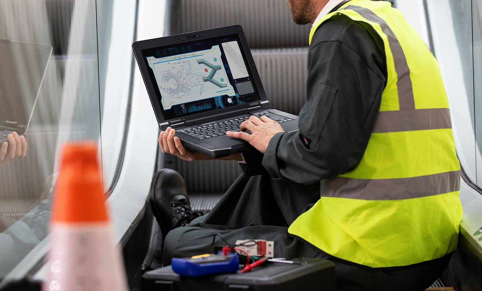 Panasonic TOUGHBOOK 56 ekran