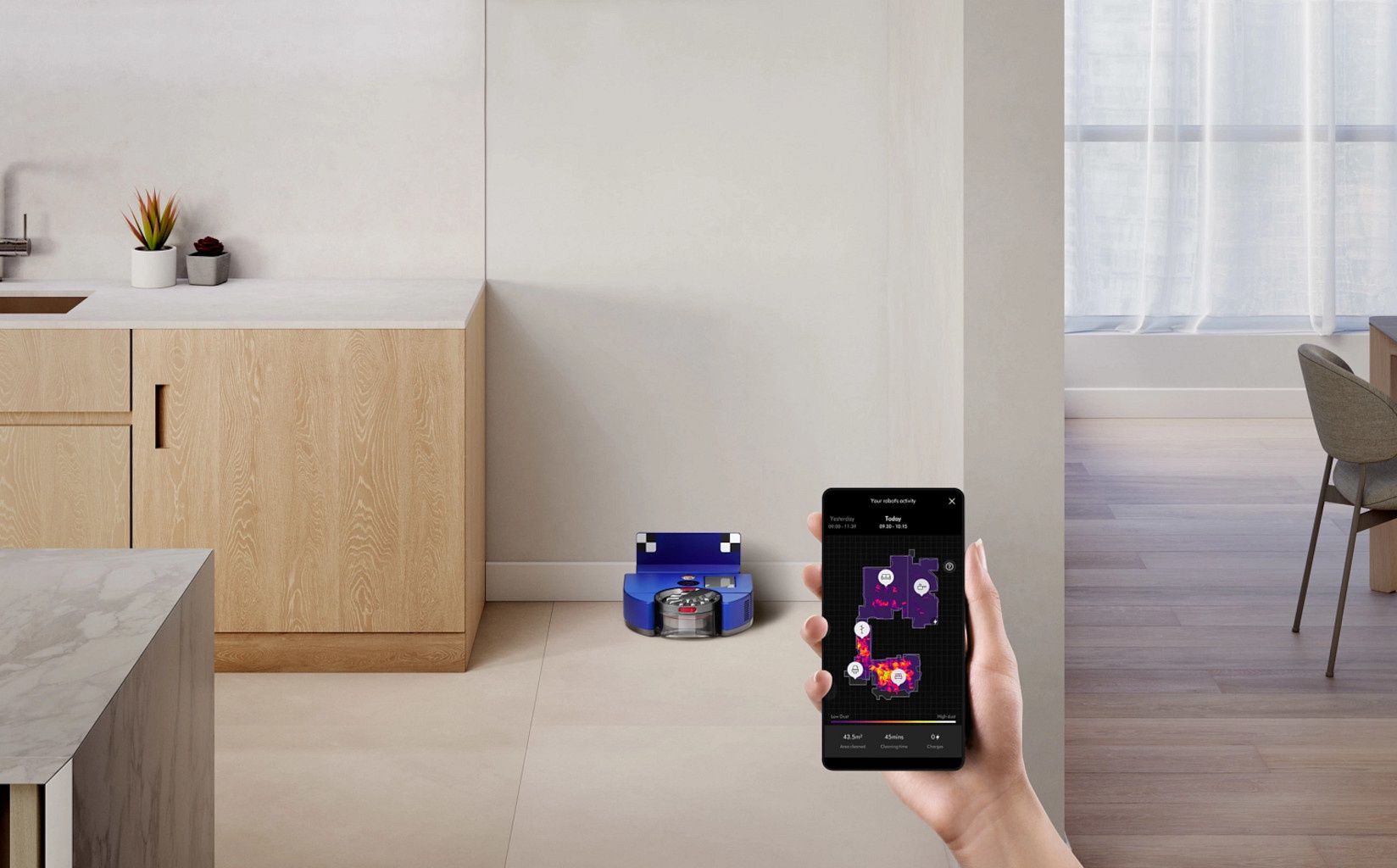 Dyson 360 Vis Nav aplikacja