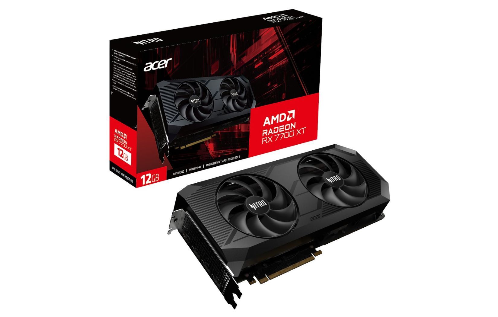 Acer Radeon RX 7700 XT Nitro OC