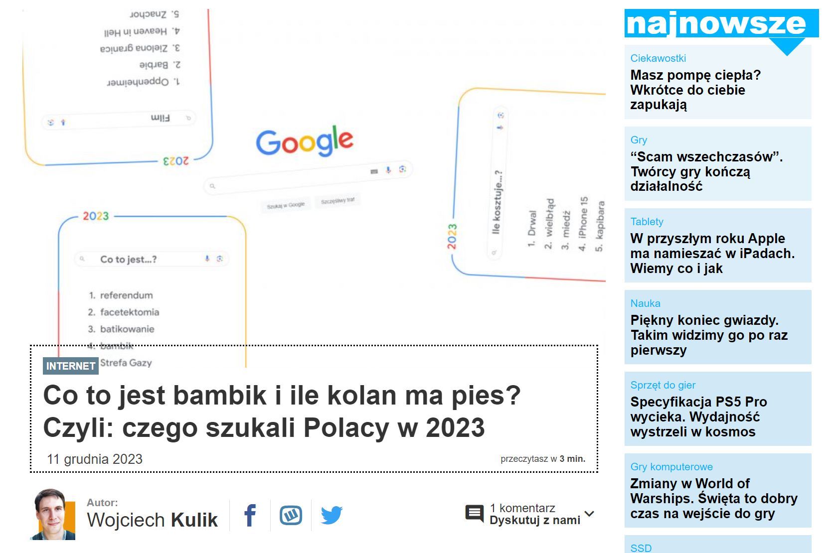 Wyszukiwanie w Google
