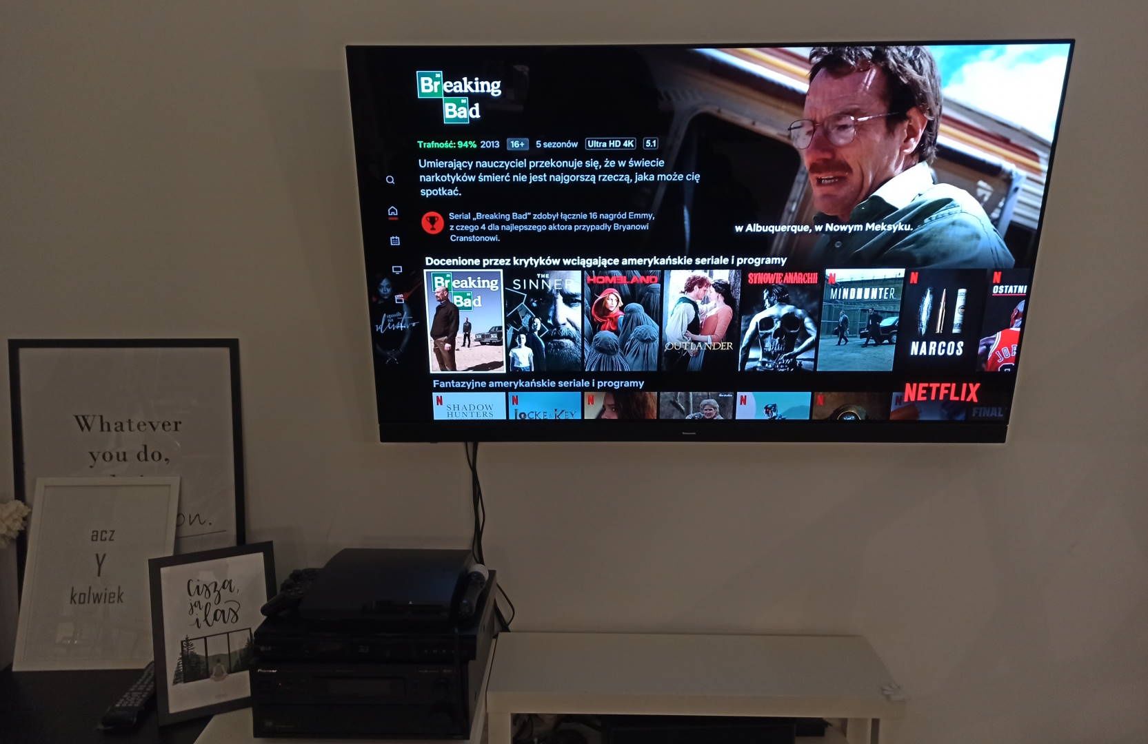 Panasonic TX-65HZ1500E - Netfilix