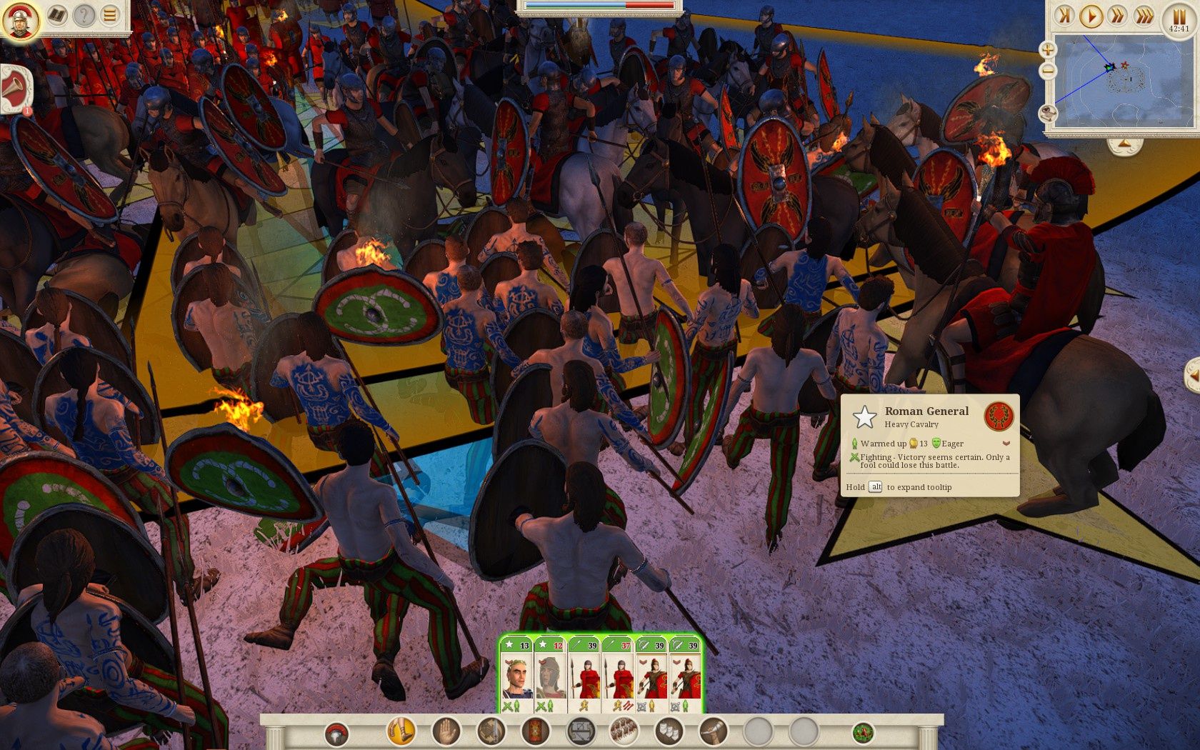 Total War Rome Remastered bitwa nocna