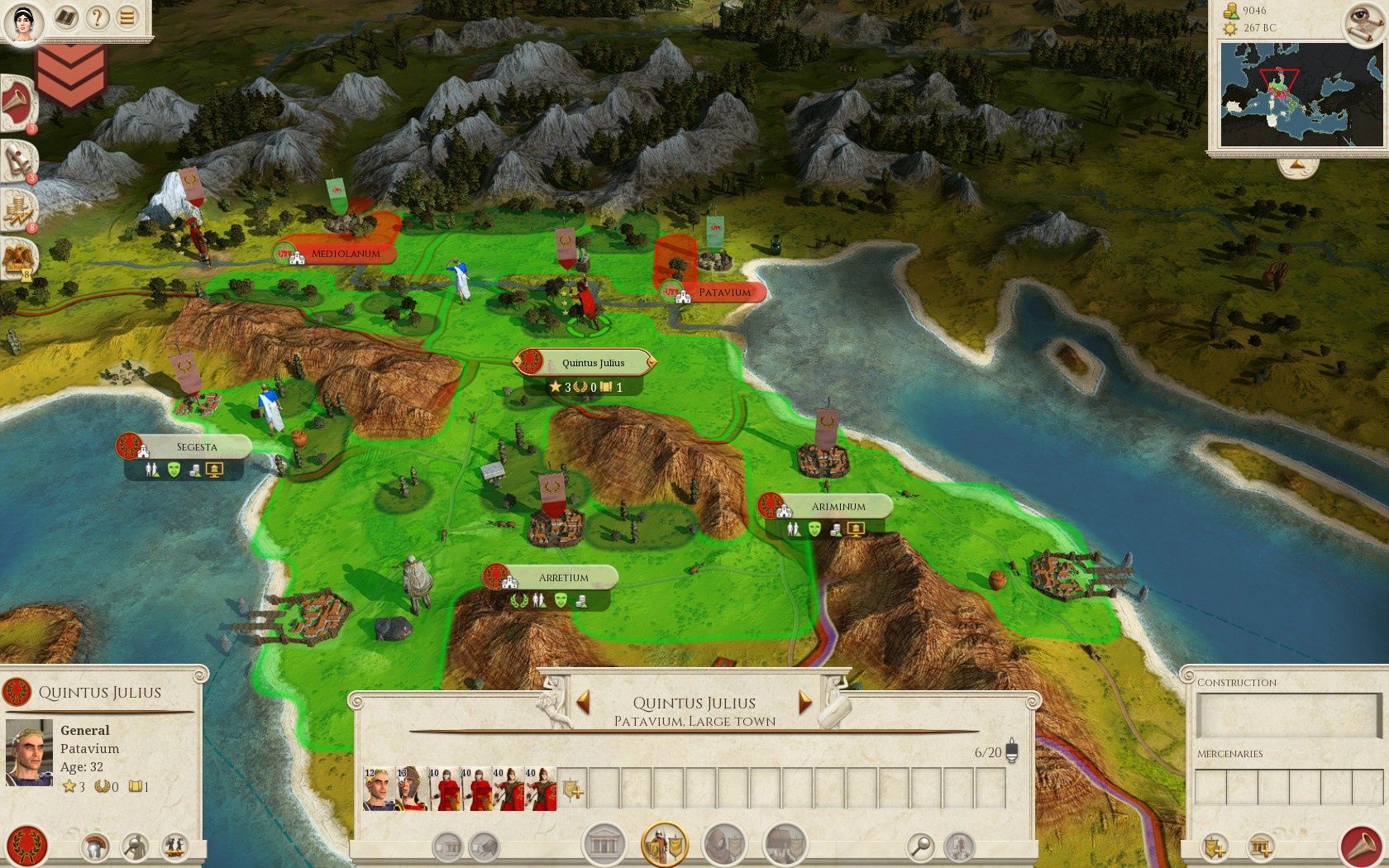 Total War Rome Remastered kampania