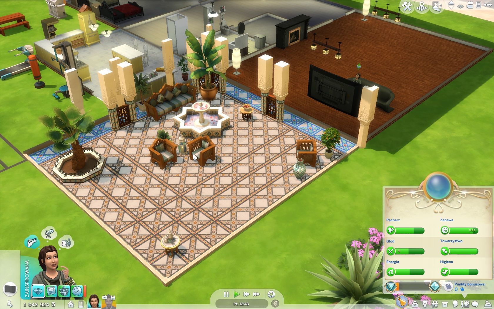 The Sims 4: Oaza na patio - tworzenie własnej oazy
