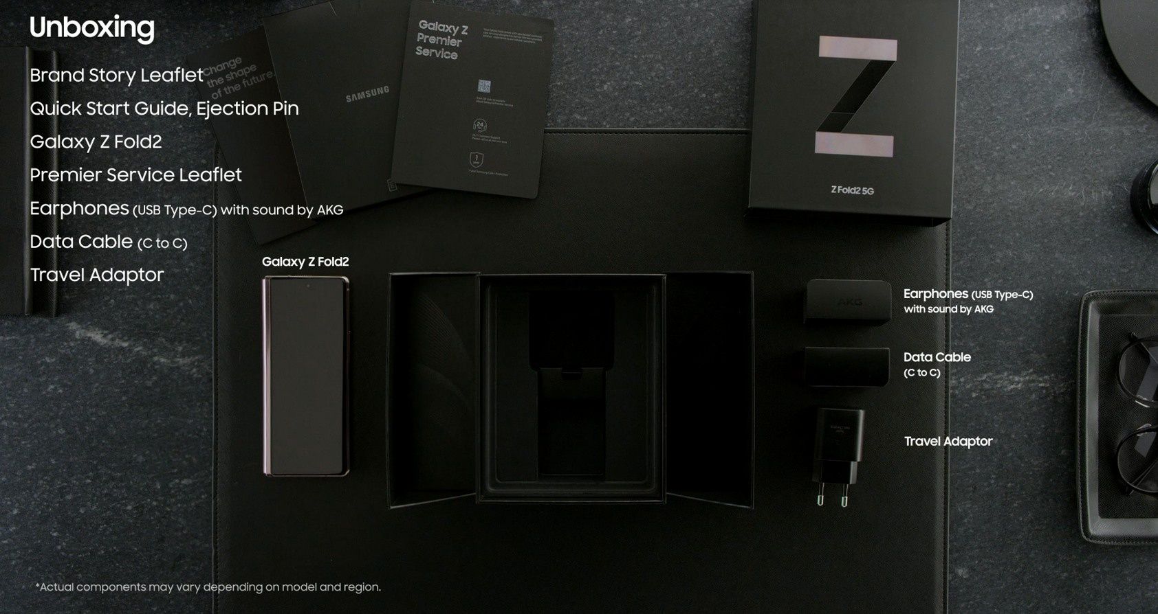 Samsung Galaxy Z Fold 2 pudełko