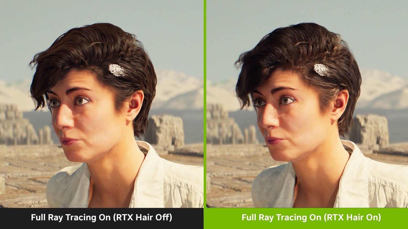 NVIDIA CES 2025 - RTX Hair ON