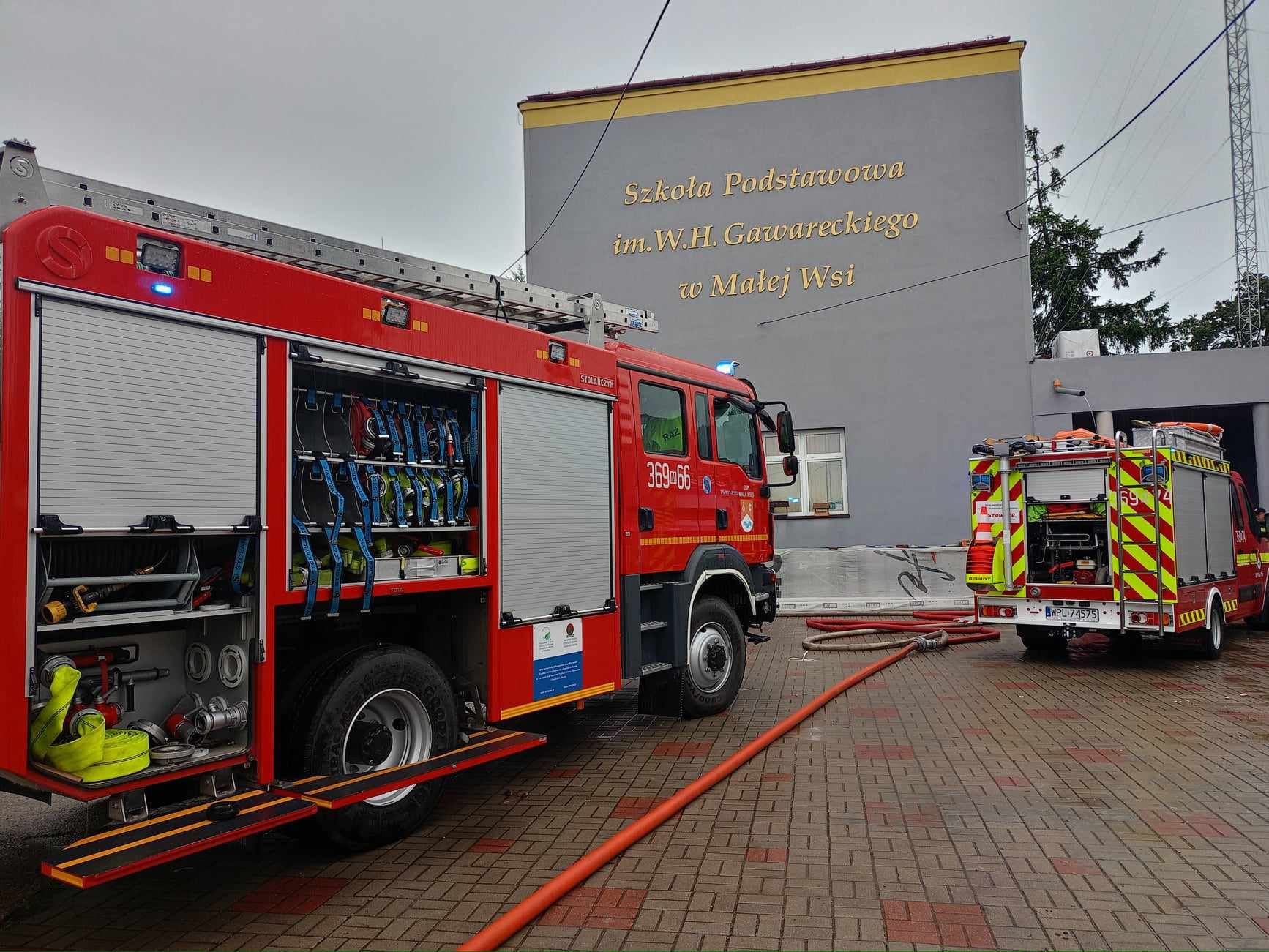 Zalana szkoła podstawowa 