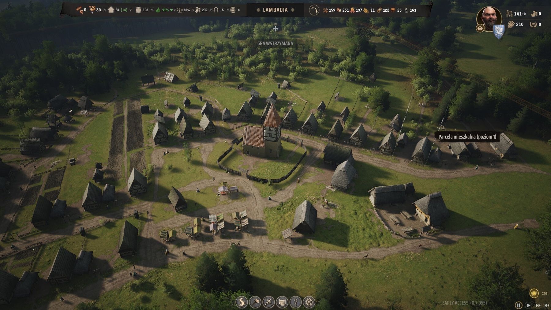 Manor Lords - rozgrywka 1
