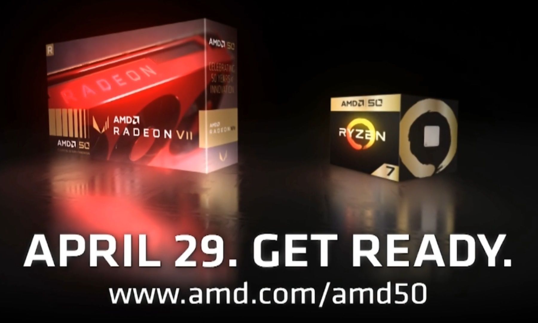 AMD Radeon VII i Ryzen 7 2700X - Anniversary Edition
