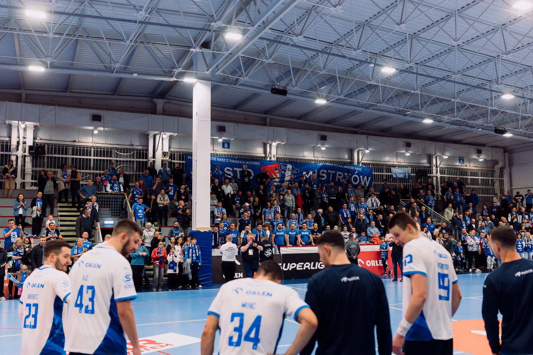 Mecz w Blaszak Arenie