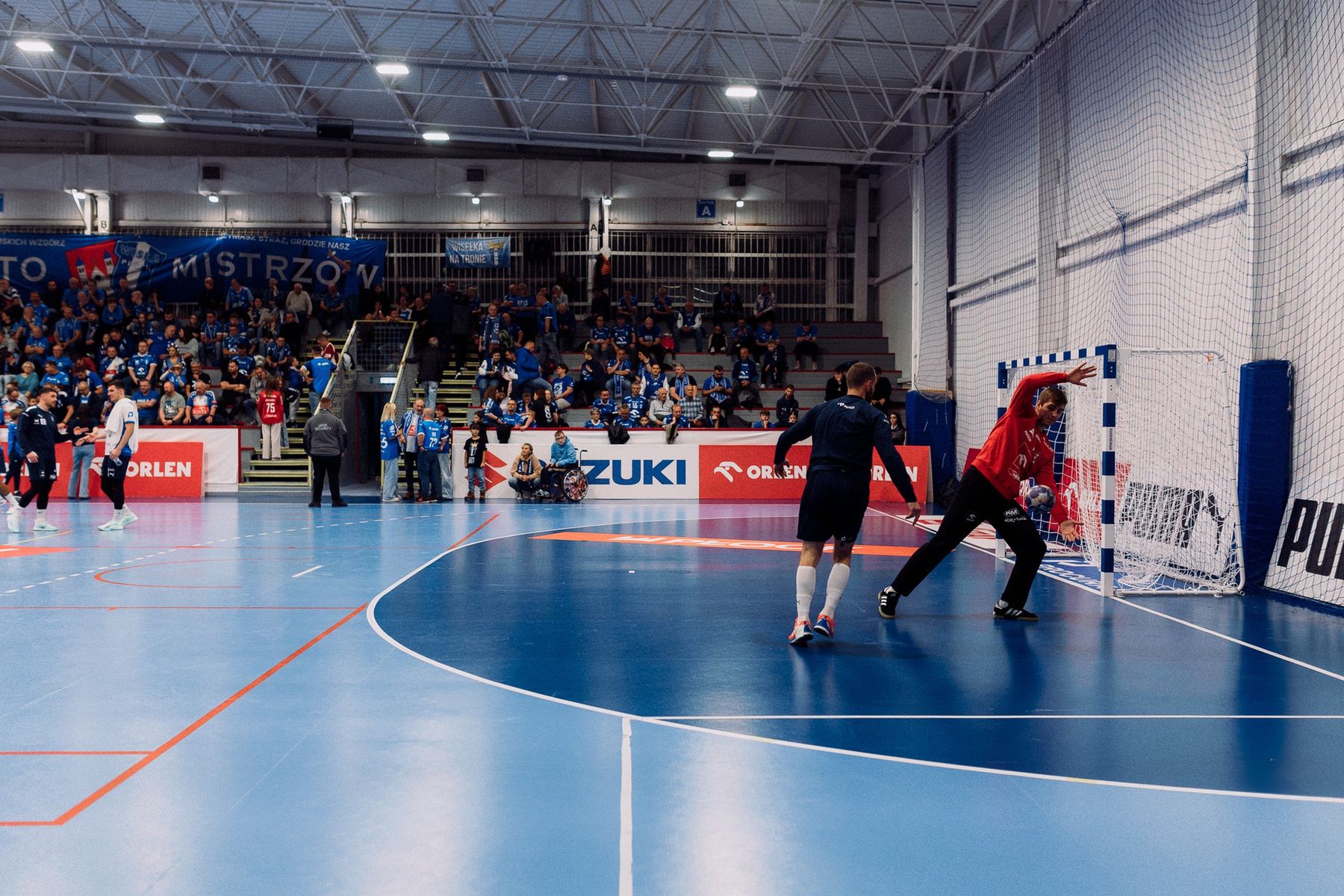 Mecz w Blaszak Arenie