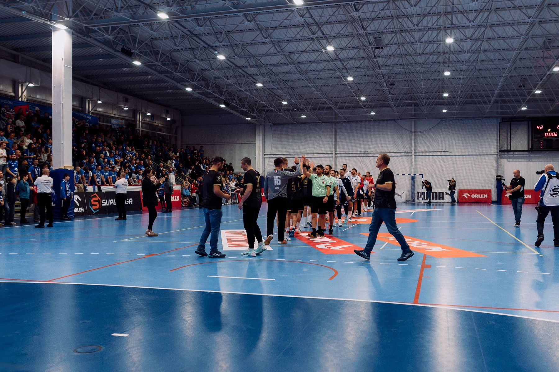 Mecz w Blaszak Arenie