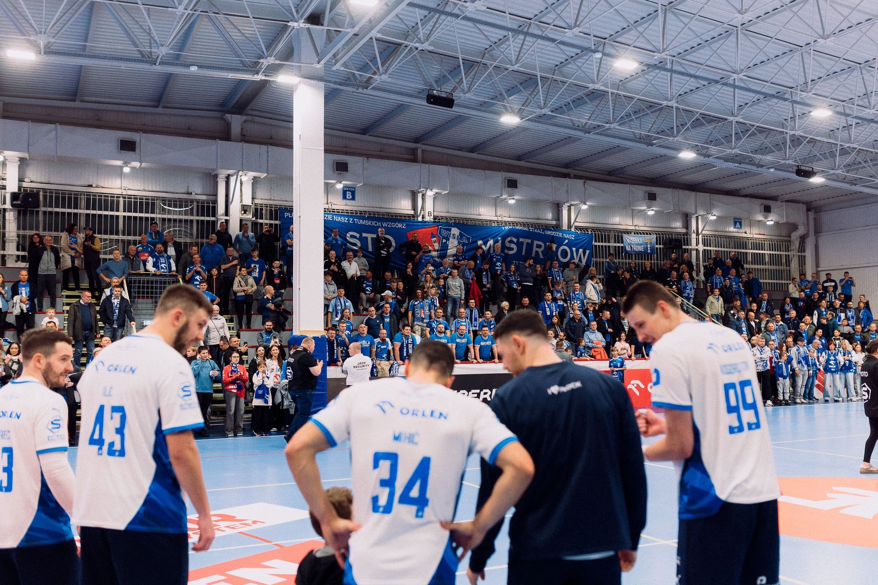 Mecz w Blaszak Arenie