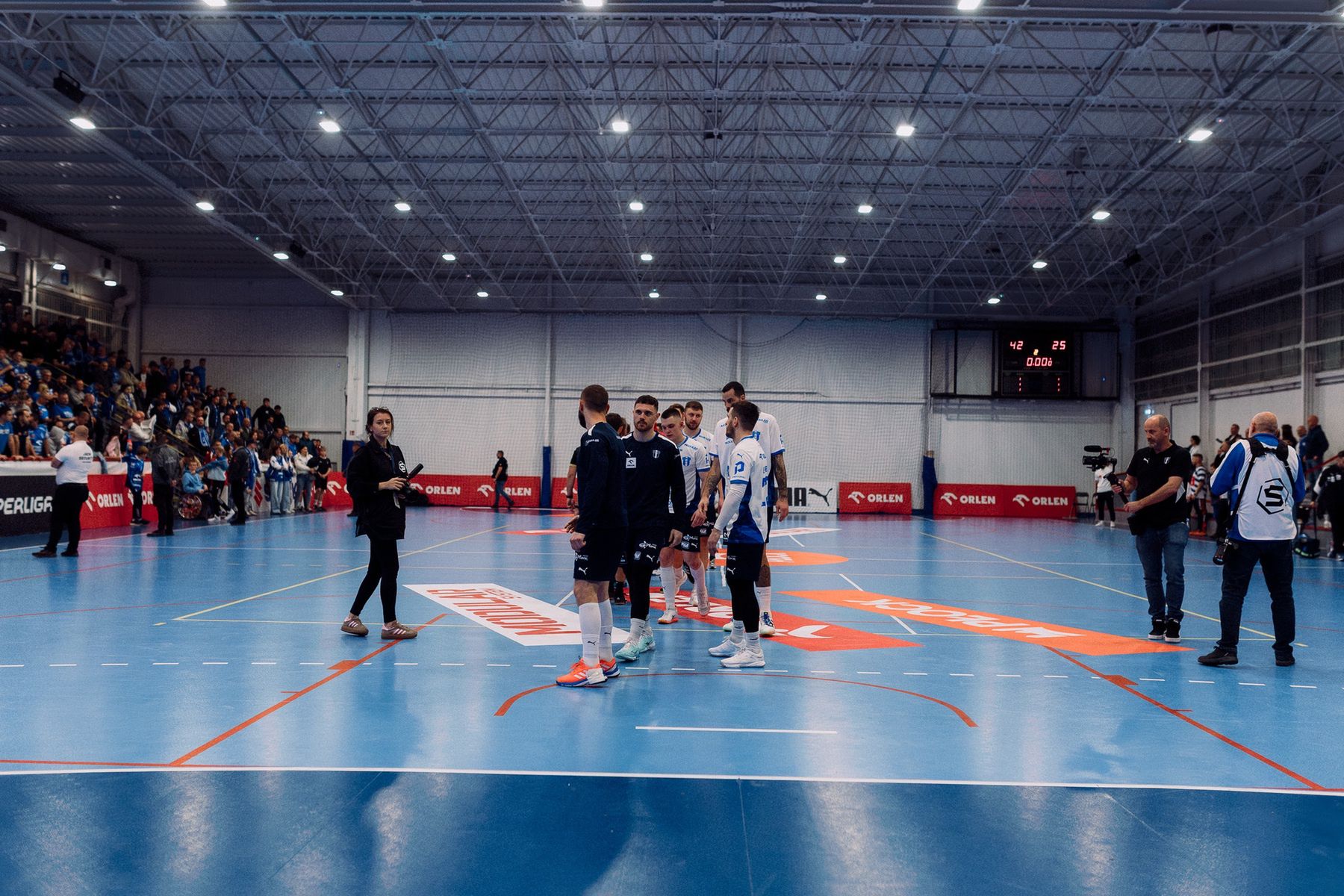 Mecz w Blaszak Arenie