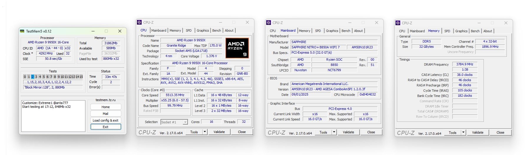 DDR5-7600