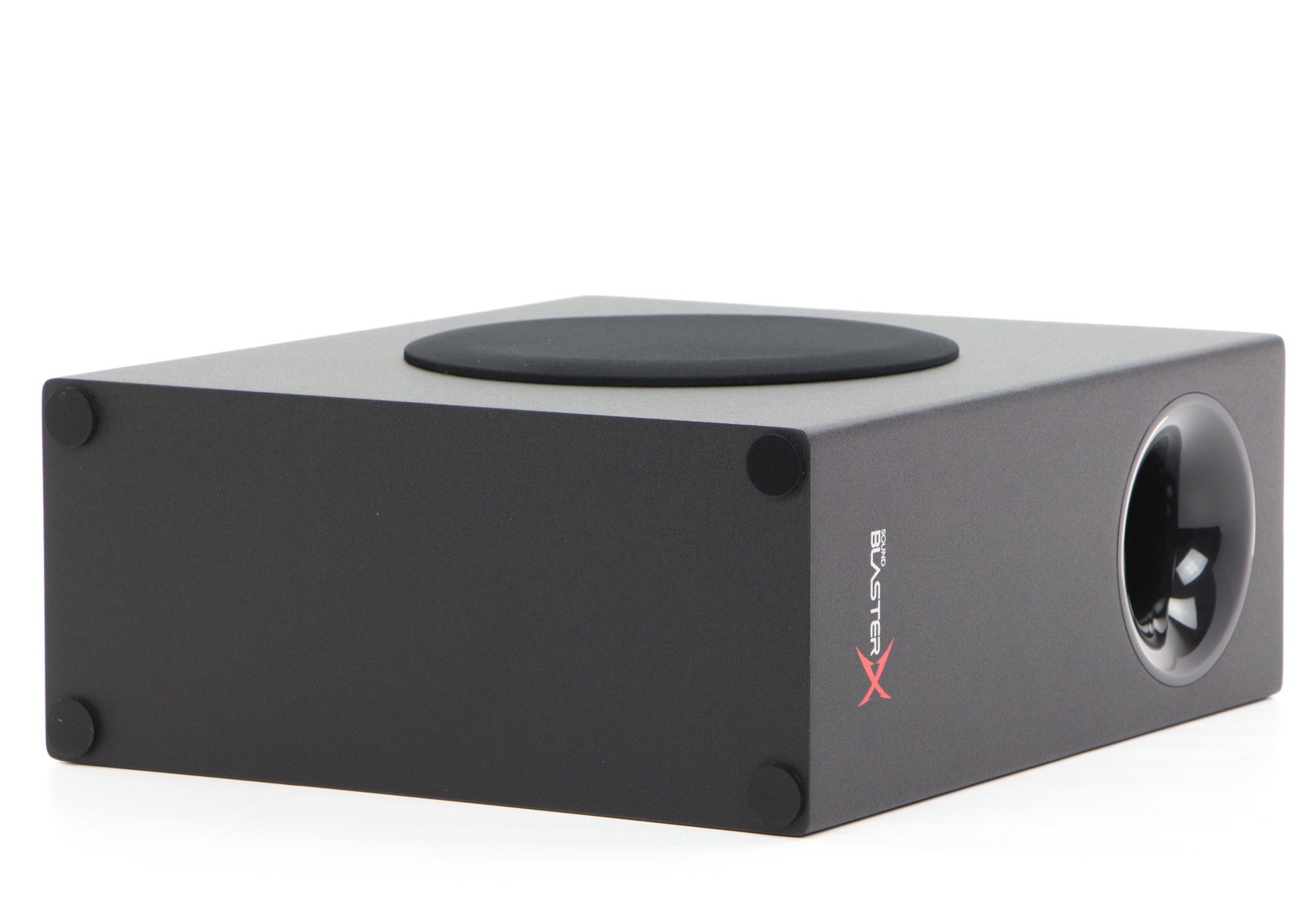 Creative Sound Blaster X Katana subwoofer od spodu