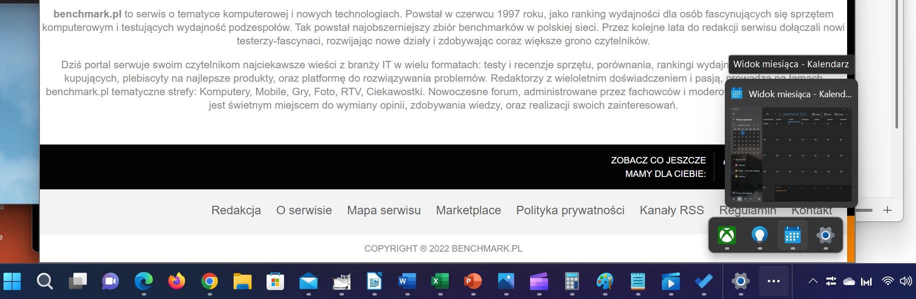 Windows 11 Pasek zadań uzupełnienie