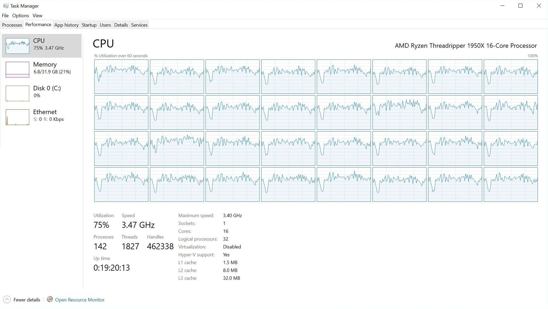 AMD Ryzen Threadripper 1950X
