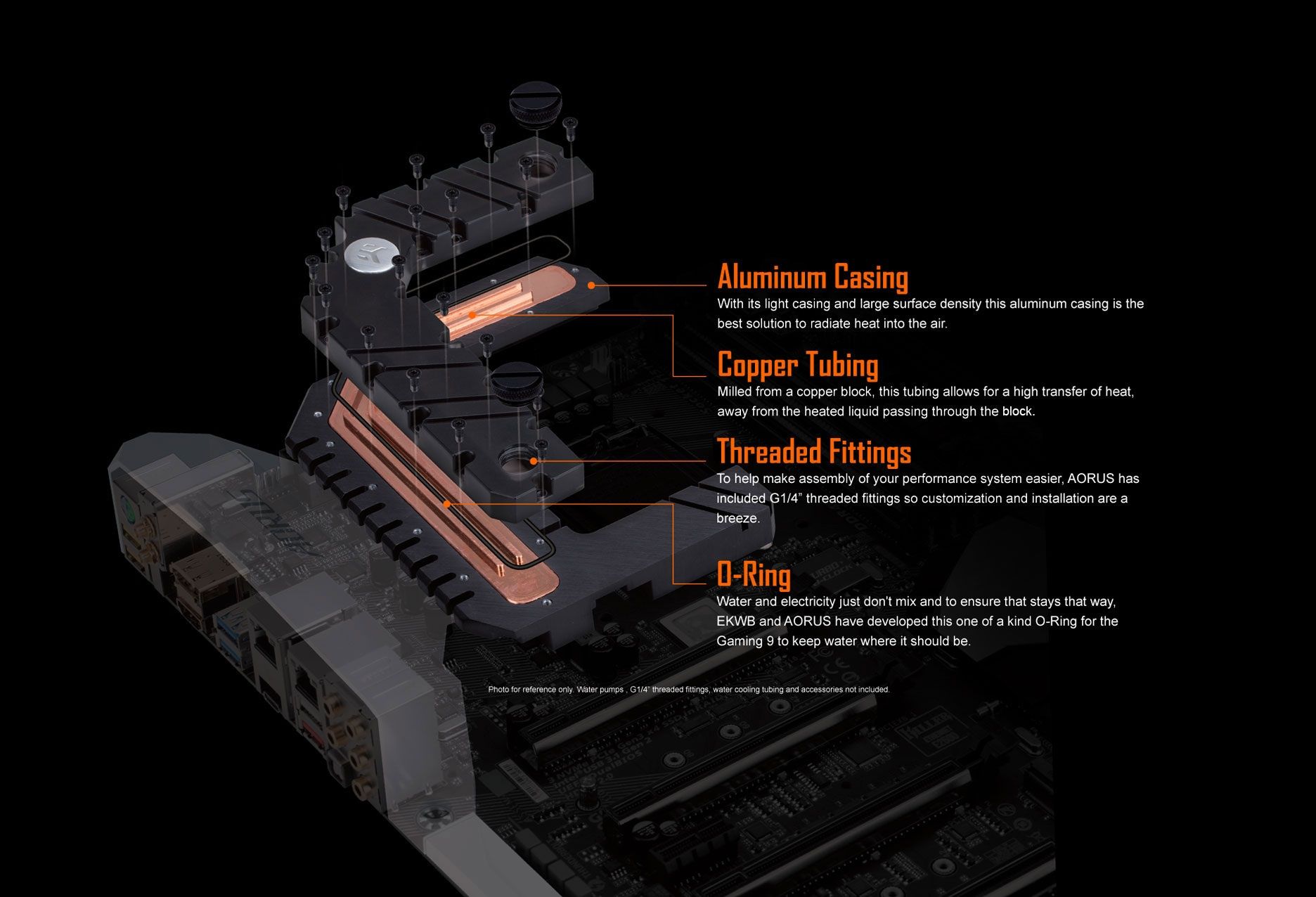 Gigabyte Aorus GA-Z270X-Gaming 9 - G-Frost Hybrid Water Block