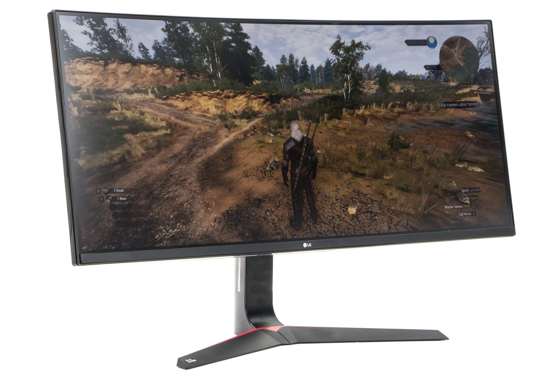 LG 34UC89G-B Curved kąty widzenia