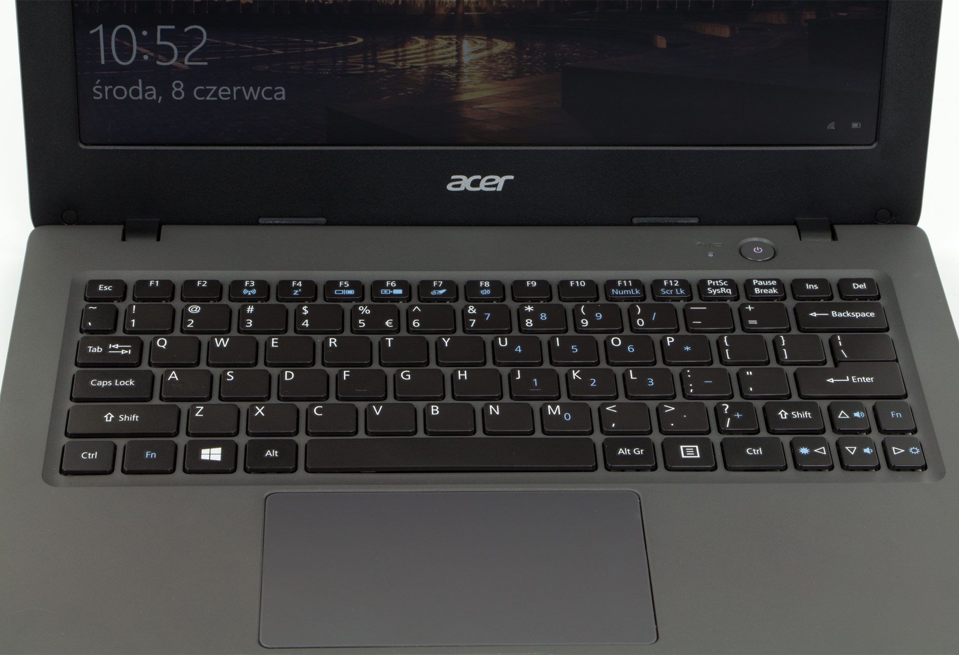 Acer Aspire One Cloudbook 11 panel roboczy