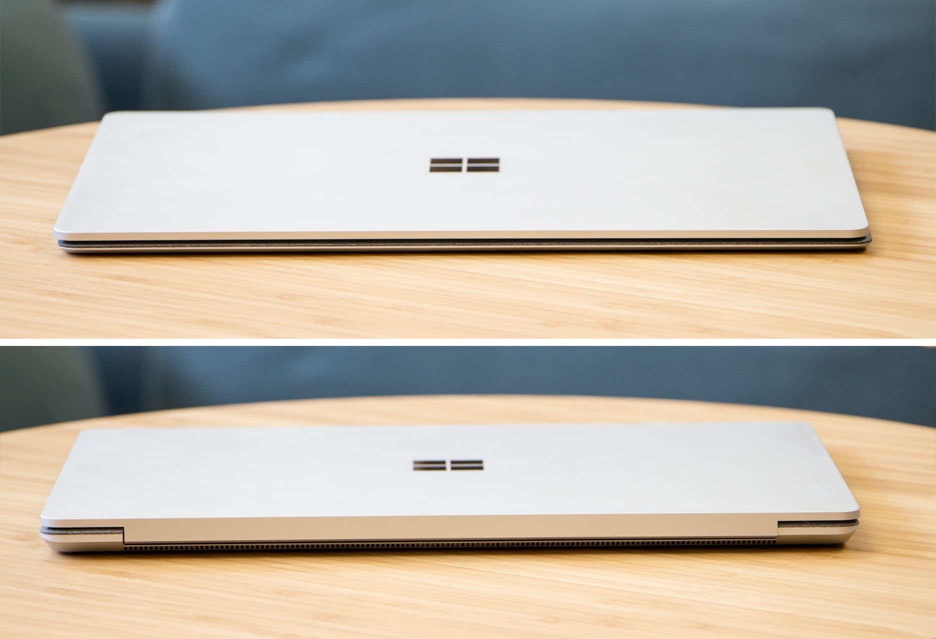 Microsoft Surface Laptop przód i tył