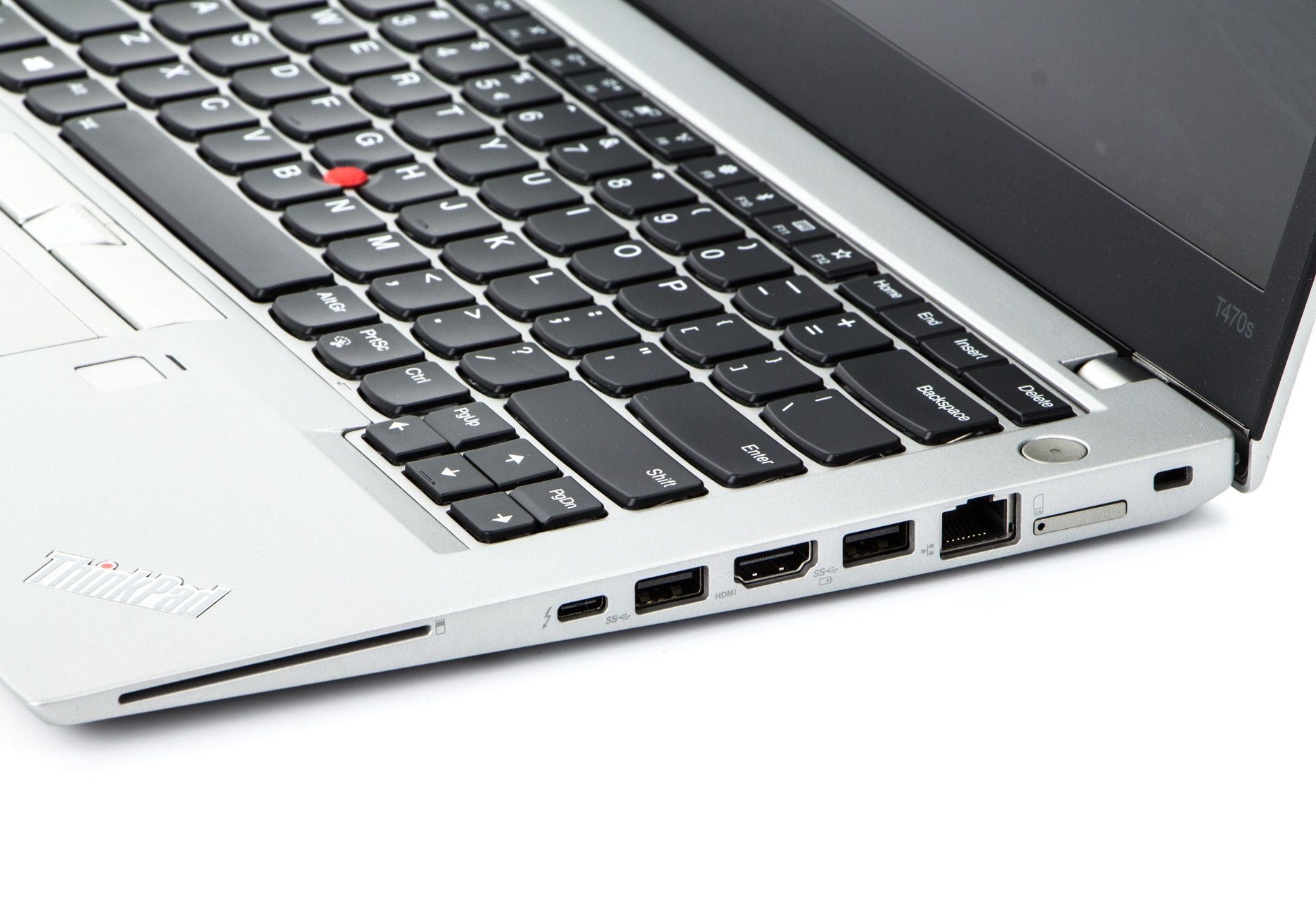 Lenovo ThinkPad T470s prawy bok