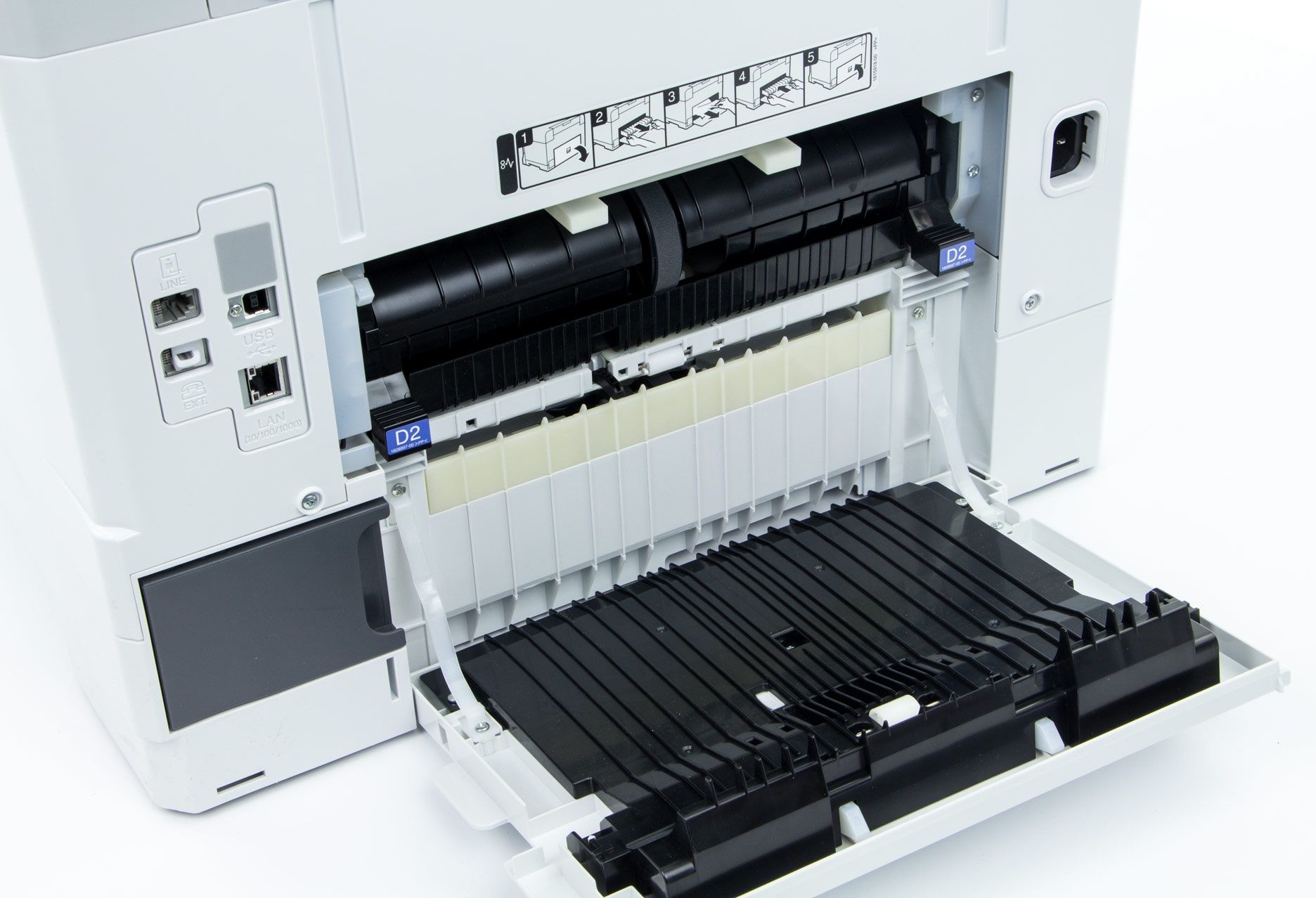 Epson WorkForce Pro WF-6590DWF tył obudowy