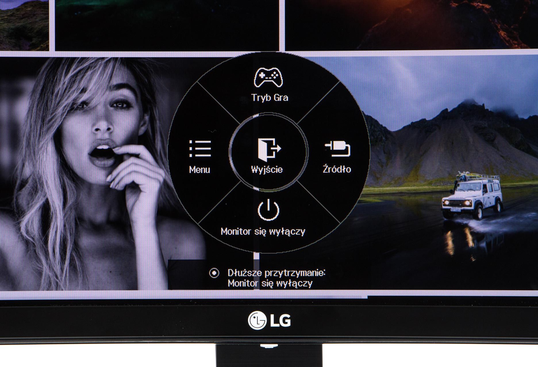 LG 29UC88-B menu skrócone