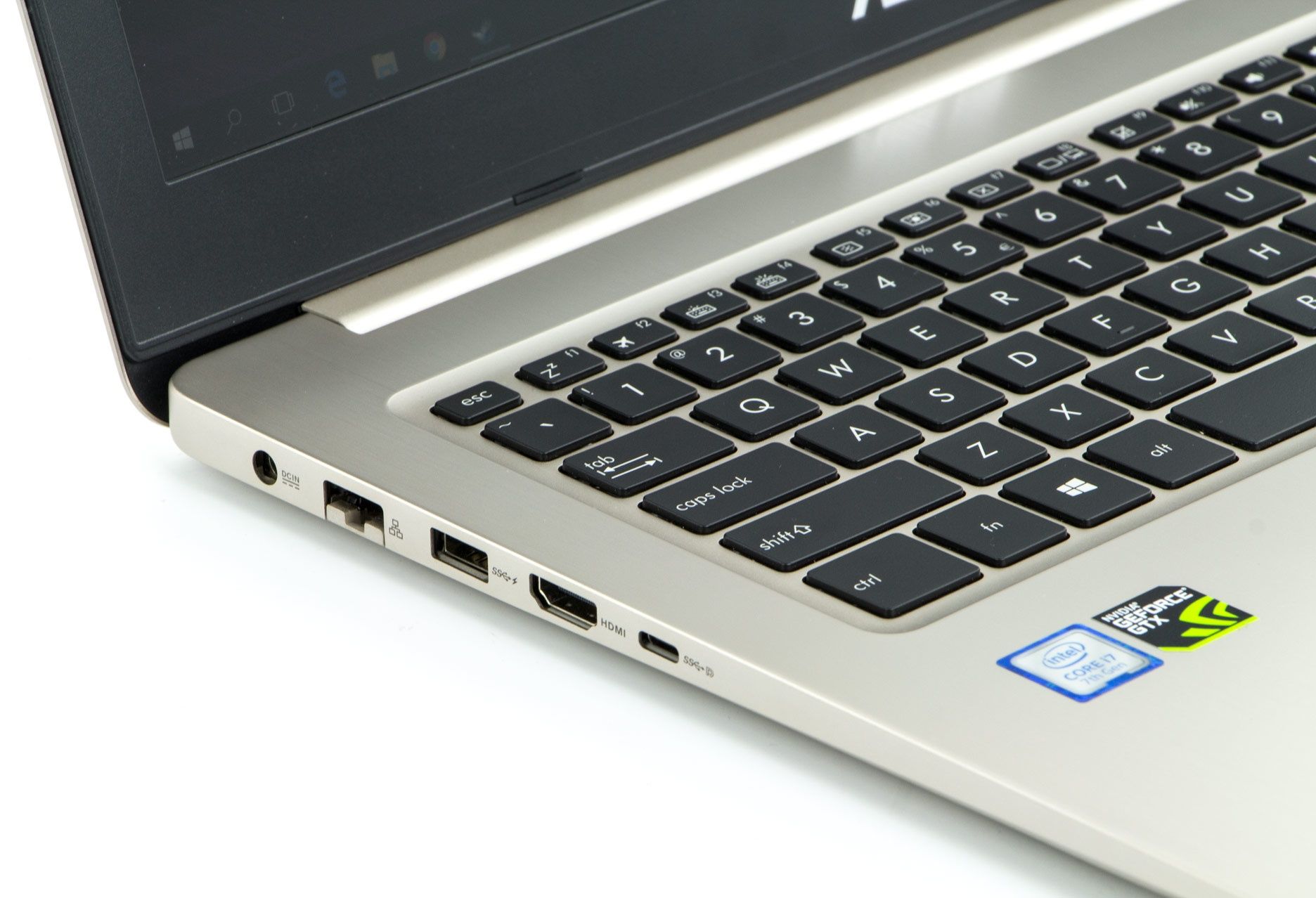 Asus VivoBook Pro 15 lewy bok