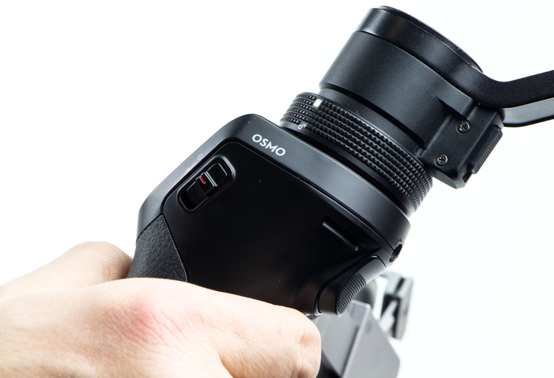 Dji Osmo - włącznik kamery