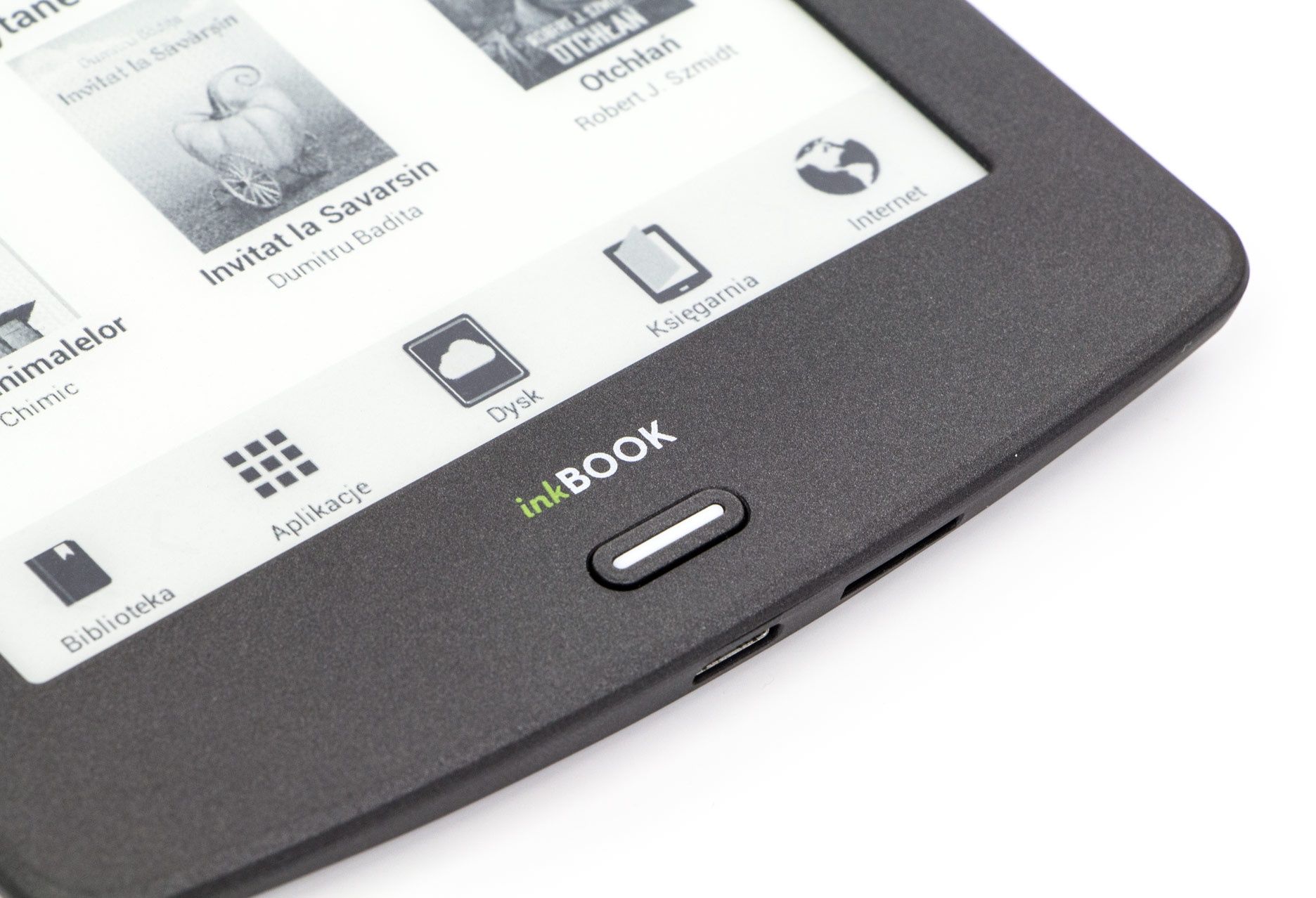 inkBOOK Classic 2 przycisk wstecz