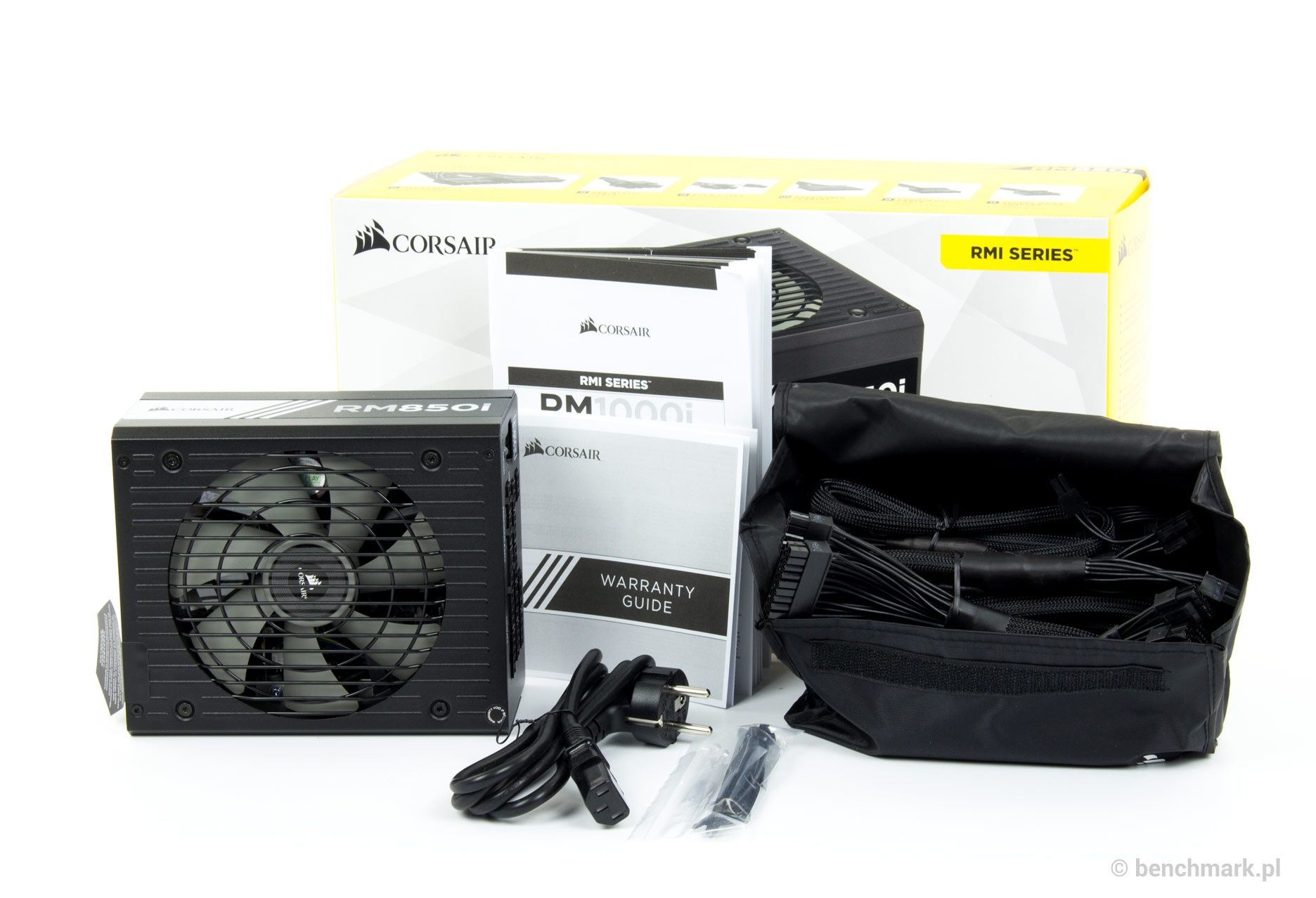 Corsair RM850i 850 W zasilacz wyposażenie