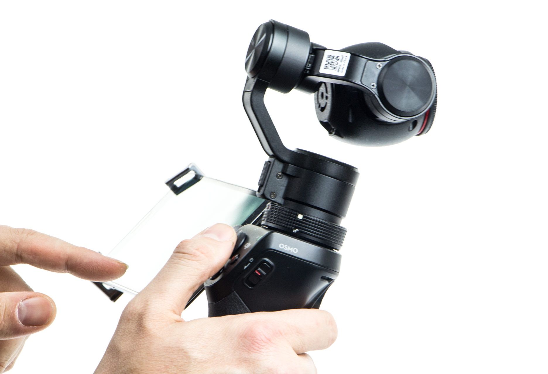 Dji Osmo - prawidłowy uchwyt