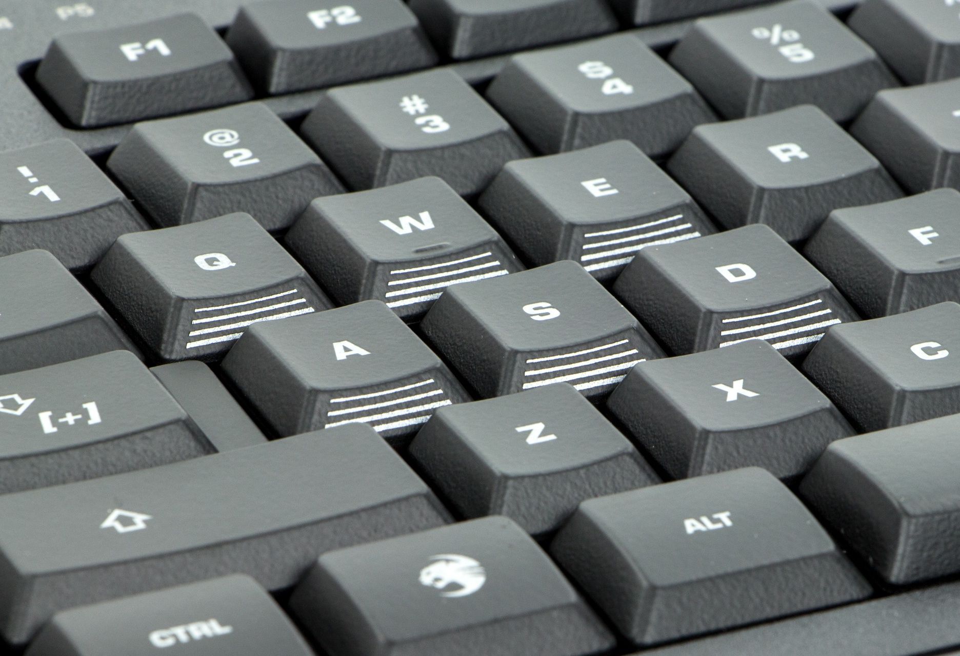 Roccat Isku+ Force FX - opisane przyciski WSAD