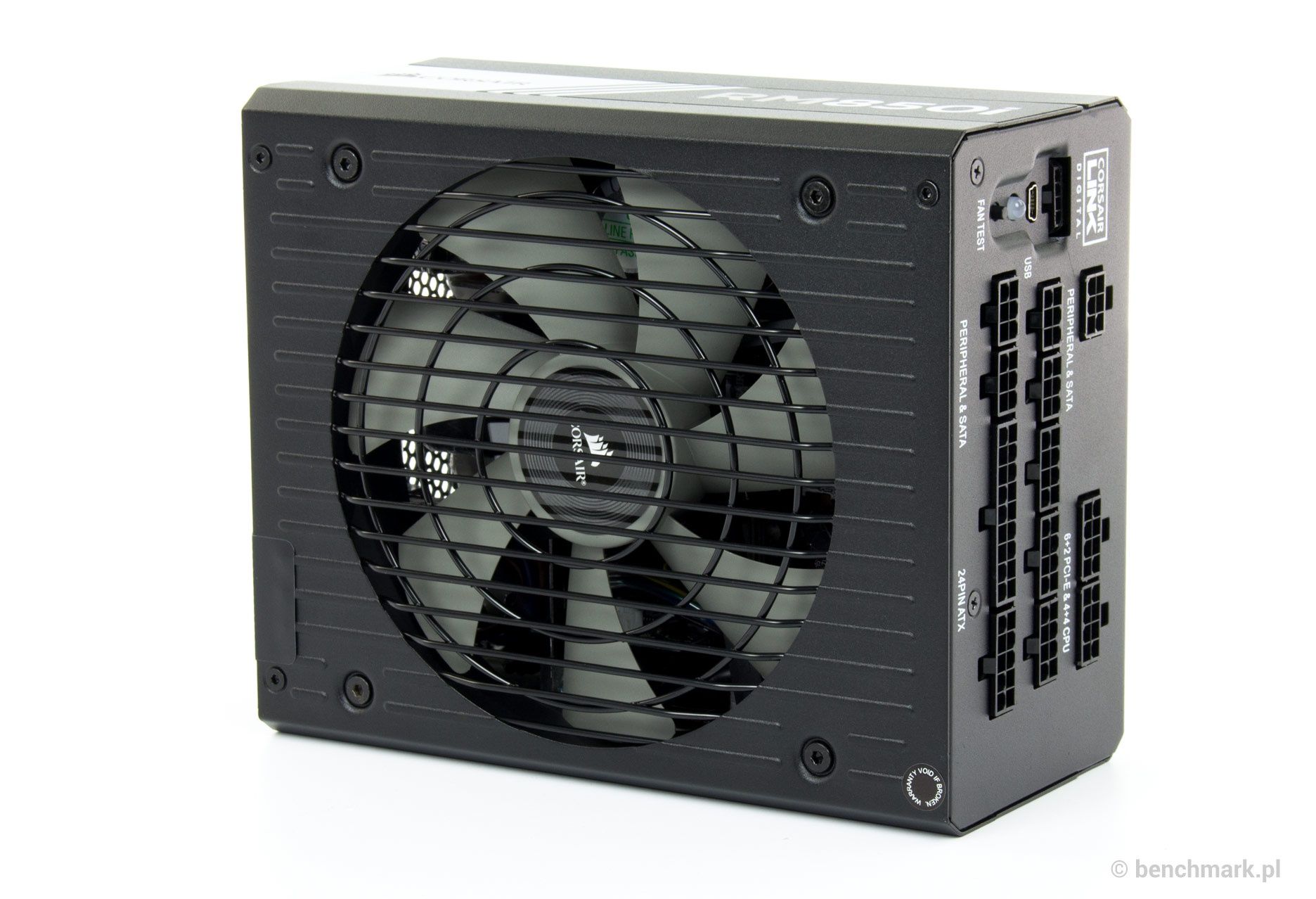 Corsair RM850i 850W zasilacz - wentylator