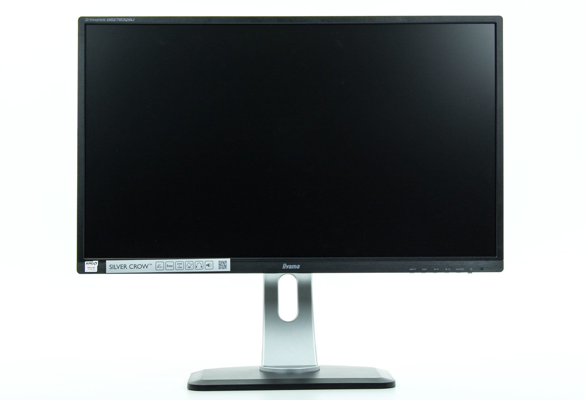 iiyama G-Master GB2783QSU Silver Crow przód