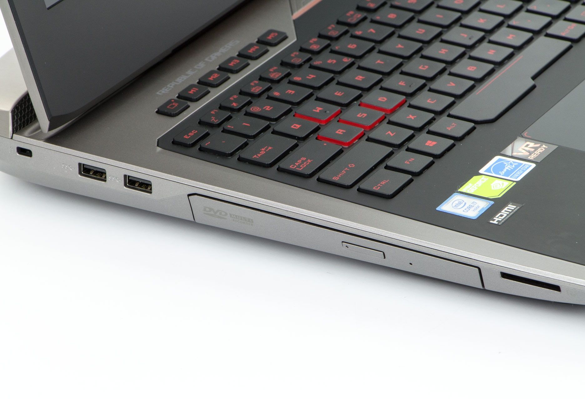 ASUS G752VS-GC064T lewy bok