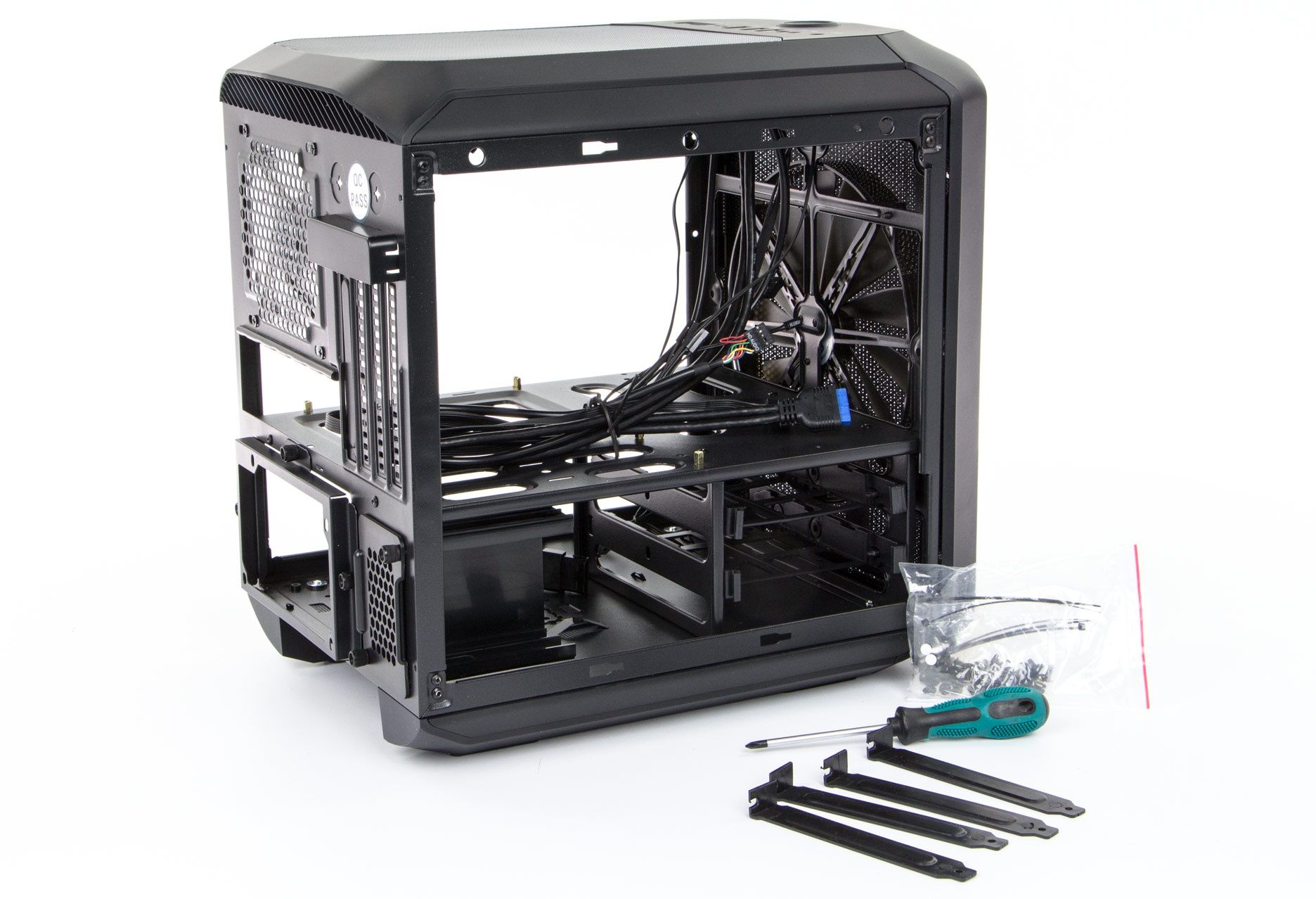 SilentiumPC Alea S35W Pure Black - montaż
