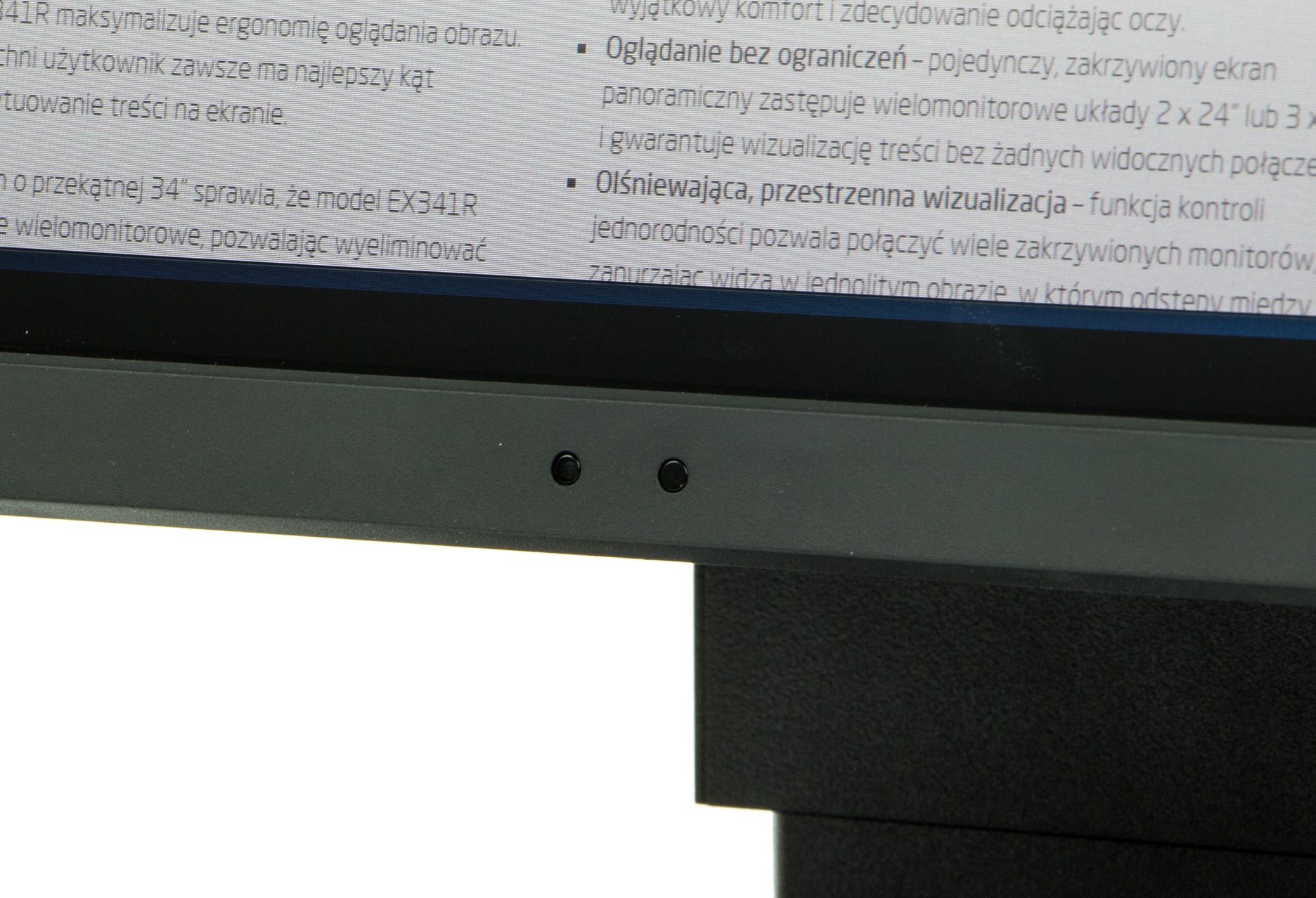 NEC MultiSync EX341R czujnik obecności użytkownika